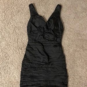 BCBG Maxazria black cocktail dress